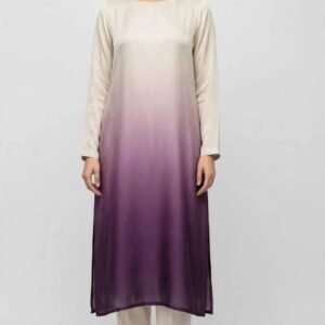 Twilight Ombre 2-Piece Silk Suit